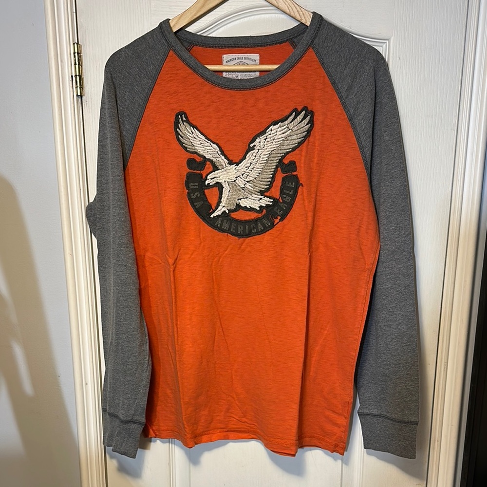 American Eagle Long Sleeve T-Shirt M